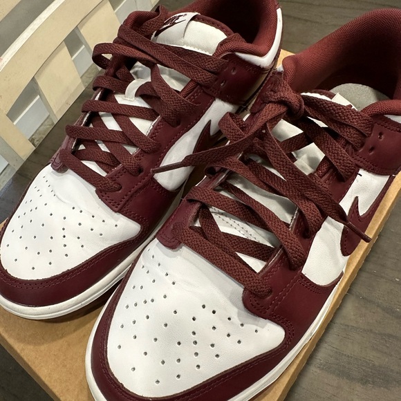 Nike Dunk Low Redwood Size 9.5m (tried On) - Picture 3 of 5